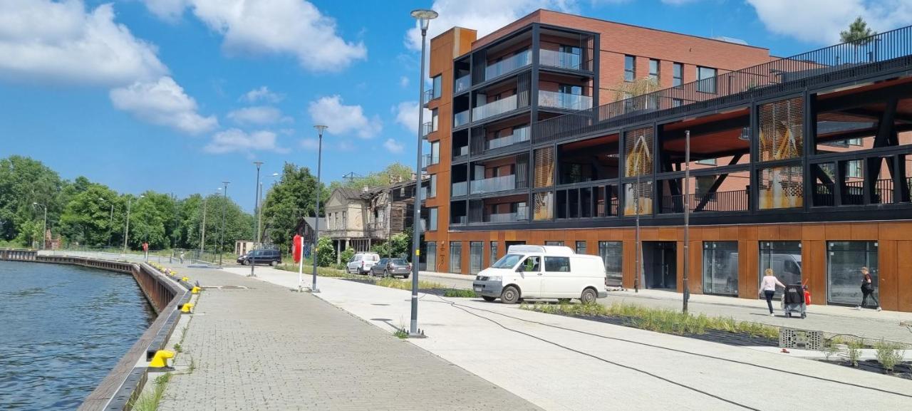 Riverside Apartments Nadmotlawie - Gym & Sauna, Free Parking Gdansk Bagian luar foto
